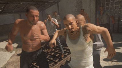 Graphics of Uncharted 4: A Thief's End - Fighting Gameplay [1080p HD]