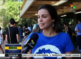 Brasileños exigen se respete la democracia