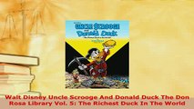 PDF  Walt Disney Uncle Scrooge And Donald Duck The Don Rosa Library Vol 5 The Richest Duck In Read Online