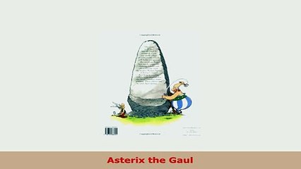 PDF  Asterix the Gaul Free Books