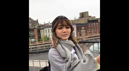 Liburan Ke New York Rina Nose Ingin Lupakan Fakhrul Razi