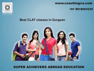Get perfect tutors for CAT Coaching Gurgaon