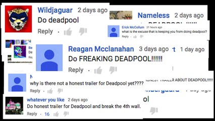 Deadpool - Honest Trailer - VO