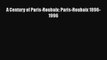 Download A Century of Paris-Roubaix: Paris-Roubaix 1896-1996  EBook