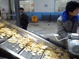 semi-automatic potato chips production line,industrial potatoes chips production line