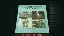 Free PDF Downlaod  AC Gilberts Heritage  FREE BOOOK ONLINE