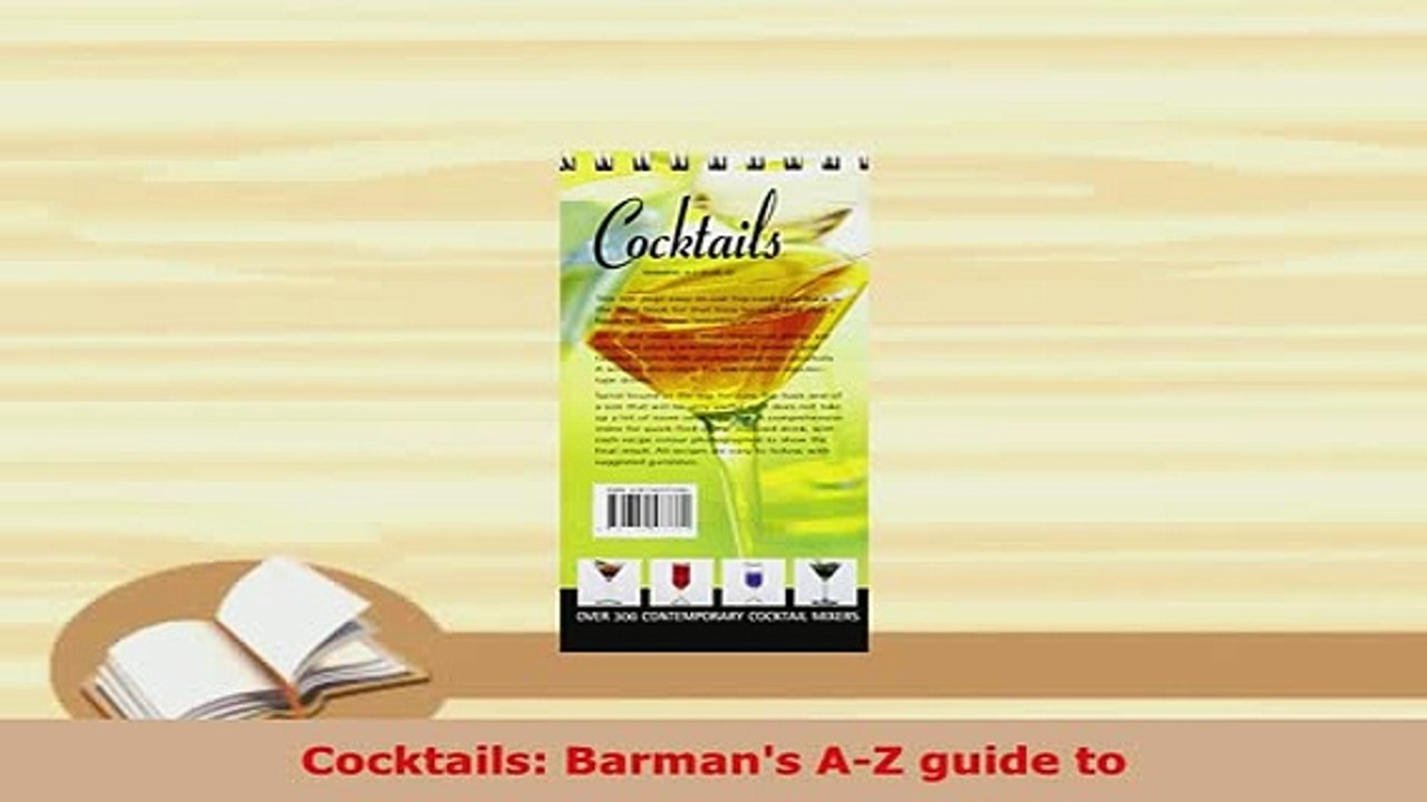 PDF  Cocktails Barmans AZ guide to Download Online