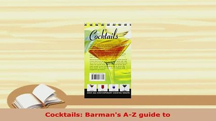 PDF  Cocktails Barmans AZ guide to Download Online