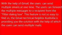 Forward multiple mails by Gmail account at one time