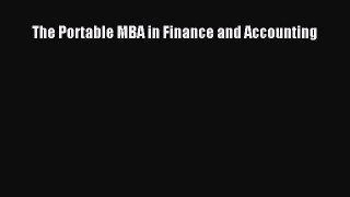 Download The Portable MBA in Finance and Accounting PDF Online