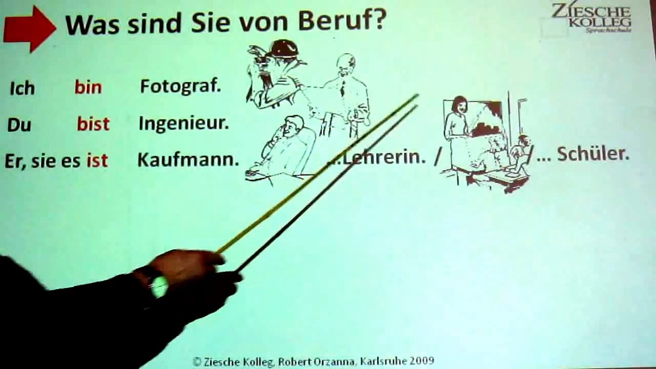 Deutsch lernen A1 Zertifikat - Beruf