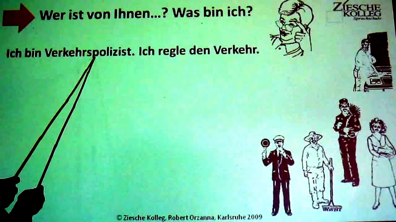 Deutsch kostenlos lernen A1 Online - Beruf 04