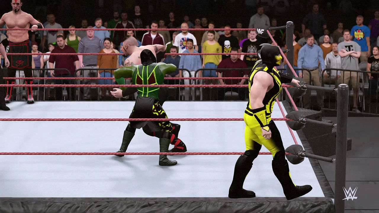 WWE 2K16 the ascension v scorpion/reptile