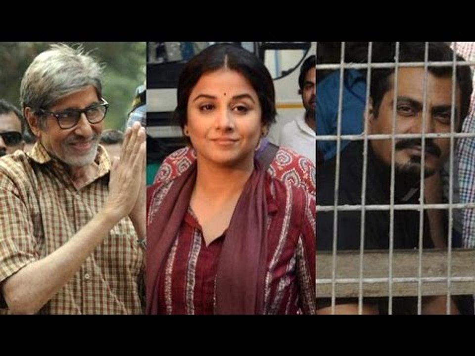 Unveiled! Amitabh Bachchan, Vidya Balan And Nawazuddin Siddiqui's 'Te3n' Looks Are Out!