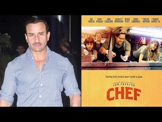 Saif Ali Khan To Star In Bollywood Remake Of 'Chef'