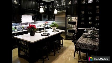 Черно-белая кухня: 48 вариантов