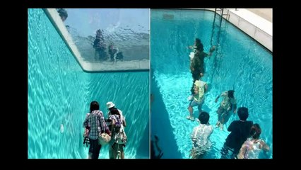 Apa jadi nya rumah di dalam kolam renang wow AMAZING ~ Luar biasa 33