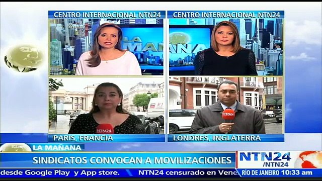 Llamamos a los trabajadores a que realicen huelgas : secretario general de la CGT por reforma laboral en Francia