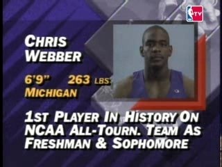 NBA 1993 Chris Webber, No. 1