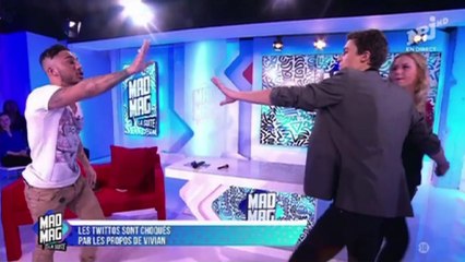 Énorme CLASH EN DIRECT : Vivian rend fou le Mad Mag - Zapping Télé du 11 mai 2016