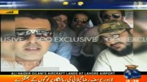 First Selfie of Ali Haider Gillani with his Brother After Arriving in Lahore