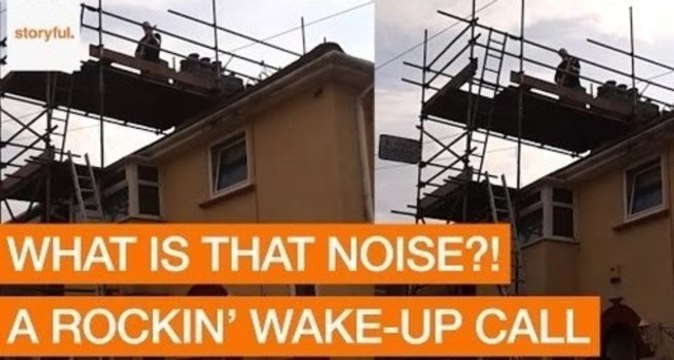 Guitarist Plays Hendrix at Full Blast From His Rooftop at 8am