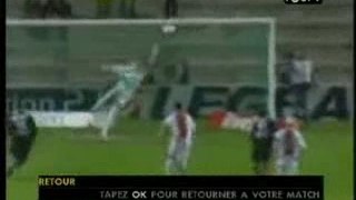 Coup Franc de Juninho contre Ajaccio