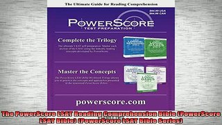 READ book  The PowerScore LSAT Reading Comprehension Bible PowerScore LSAT Bible PowerScore LSAT Full EBook