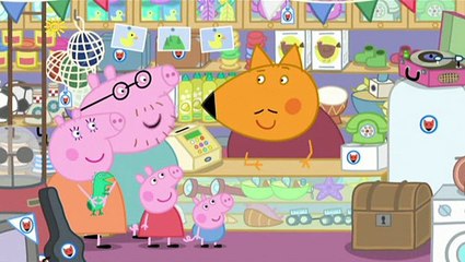 Peppa Pig. George's New Dinosaur. Mummy Pig and Daddy Pig and George Pig