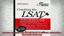 READ book  Cracking the LSAT with Sample Tests on CDROM 2005 Edition Graduate Test Prep Full Free