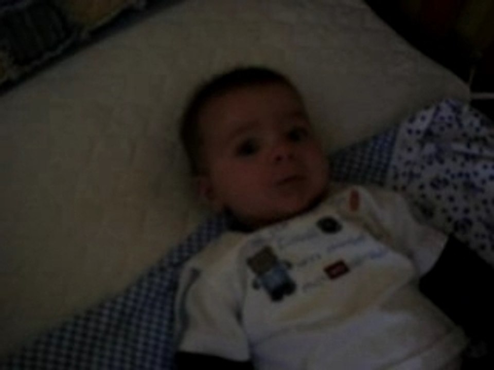 Connor waking up