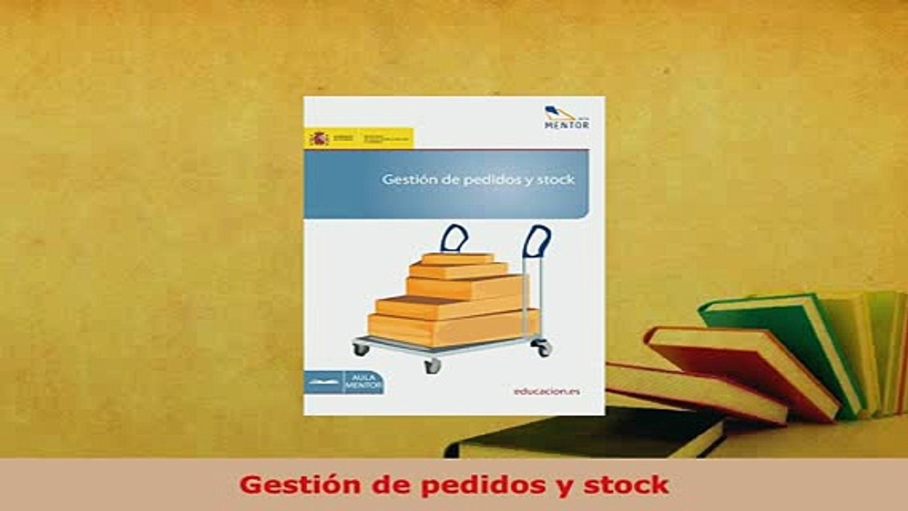 PDF  Gestión de pedidos y stock Free Books