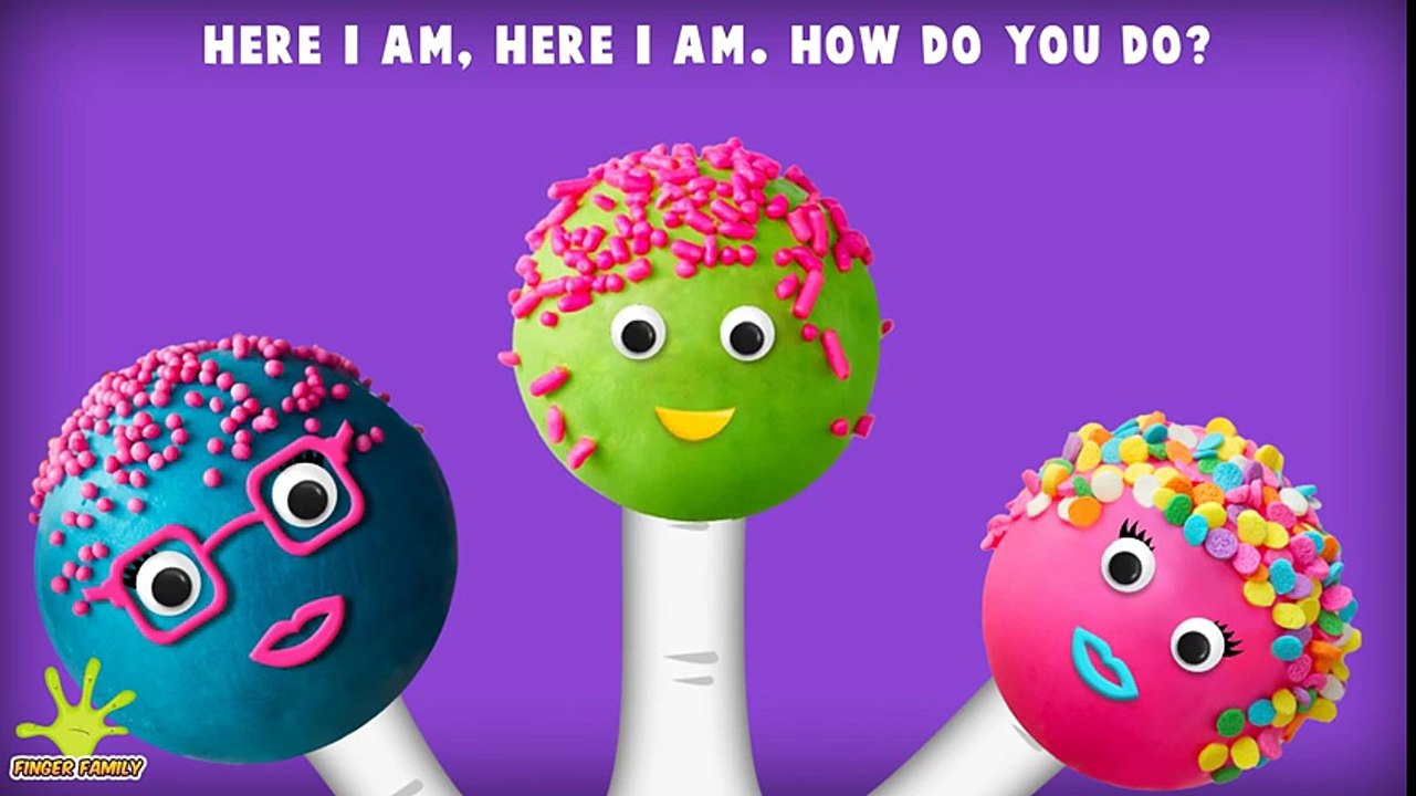 Jelly Bean, Ice Cream, Jelly, Cake Pop and Lollipop Finger Family Songs ...