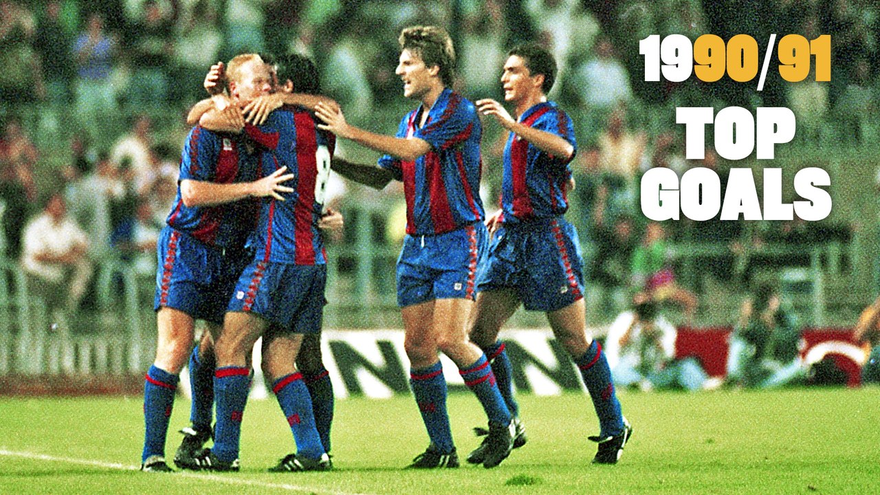 FC Barcelona's La Liga Championship, 1990/91: Top goals