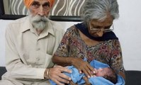 Hintli Kadın 72 Yaşında Anne Oldu
