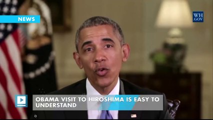 Why Obama is visiting  Hiroshima