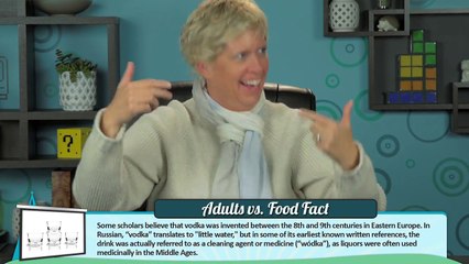 ADULTS vs. FOOD - WEIRD VODKAS