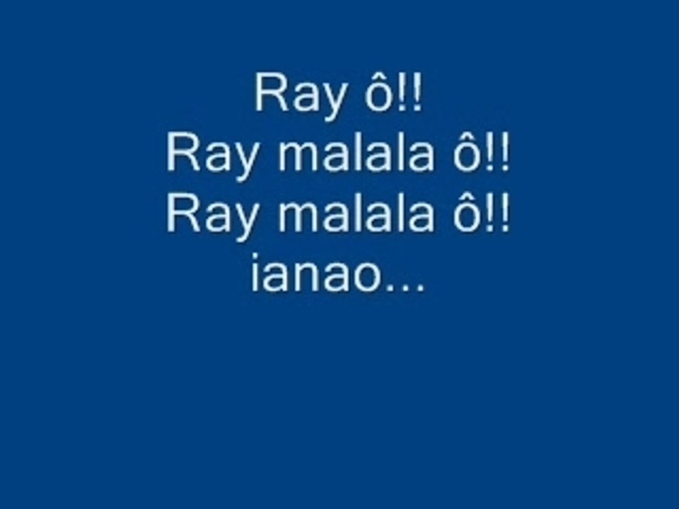 Ray malala o!