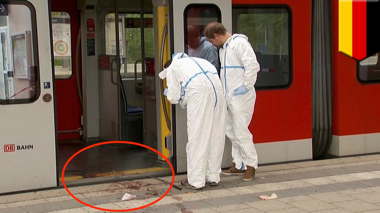 Crazy man shouted 'Allahu Akbar' before stabbing four at Munich train station