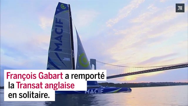 François Gabart remporte la Transat anglaise en solitaire
