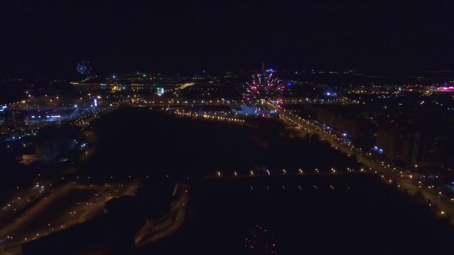 Нижний Новгород. Салют в День Победы. 2016 год