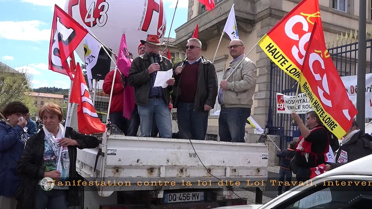 Intervention Solidaires - manif 28/04/16
