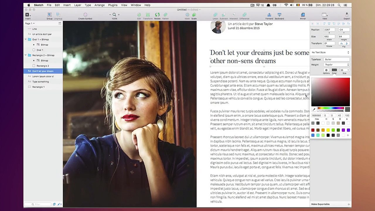 [Speed WebDesign & coding]  Responsive Blog article template