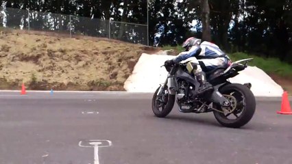 Knee Down cornering practice