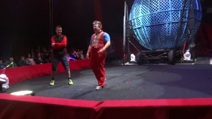 Un spectateur mis KO pendant un tour dans un cirque... OH OH