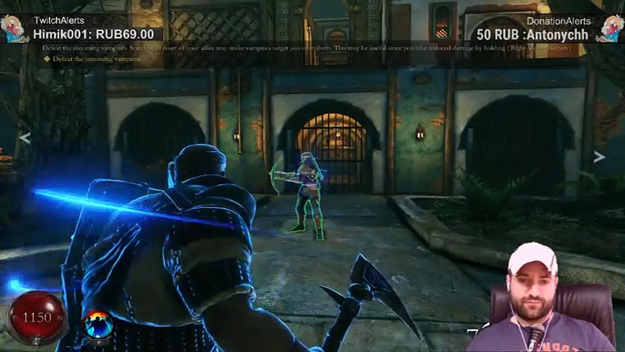 Скажи своё слово. Говорящий донат 50 руб.  Играть по-Русски с Rc2F6 в Nosgoth (28)