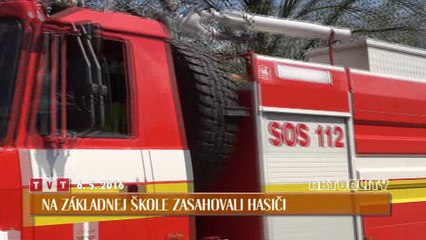 Na Základnej škole zasahovali hasiči