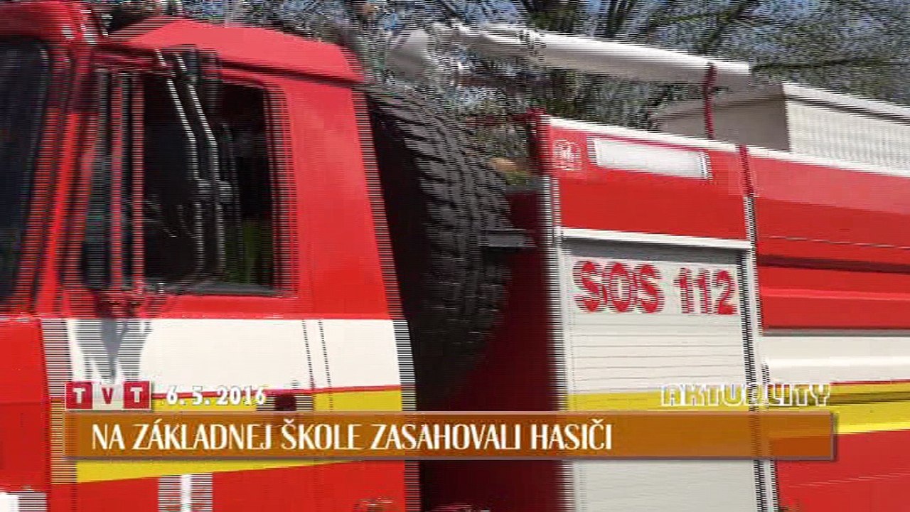 Na Základnej škole zasahovali hasiči