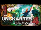 Uncharted 4: A Thief's End Walkthrough Part 1 ((PS4)) No Commentary Gameplay (First Hour)