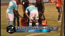 Sporting Cristal ganó 2-0 César Vallejo en Mansiche